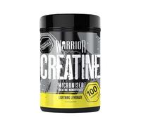 Creatina Monohidratada Micronizada Warrior 500 g - Suplemento Deportivo 100% Puro - Mejora Rendimiento y Recuperación Muscular - 5 g por Ración - Alta Absorción y Máxima Pureza (Lightening Lemonade)