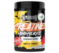 Creatina Monohidratada Micronizada Warrior 500 g - Suplemento Deportivo 100% Puro - Mejora Rendimiento y Recuperación Muscular - 5 g por Ración - Alta Absorción y Máxima Pureza (Tropical Sunrise)