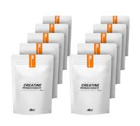 CREATINA MONOHIDRATO * 10 Sobres de 500 g * Músculos & esqueleto, Rendimiento deportivo (dolores musculares, recuperación) (5 kg)