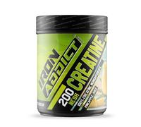 Creatina Monohidrato 200 Mesh 300gr - Sabor Piña Colada - Iron Addict Labs | 100% Creatina Monohidratada, Aumento del rendimiento, Recuperación mantenimiento muscular, Mayor biodisponibilidad, Con Scoop
