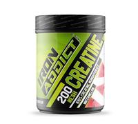 Creatina Monohidrato 200 Mesh 300gr - Sabor Sandía - Iron Addict Labs | 100% Creatina Monohidratada, Aumento del rendimiento, Recuperación mantenimiento muscular, Mayor biodisponibilidad, Con Scoop
