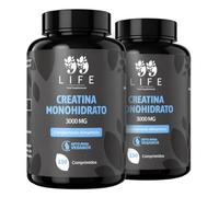Creatina Monohidrato 3000 mg - Complemento Alimenticio en Comprimidos - 150 Comprimidos - 50 Dosis - Apto para Veganos - Para Adultos Activos 300 Cápsulas (2 Botes)