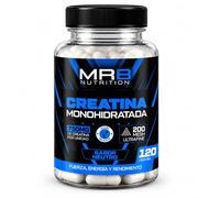 Creatina Monohidrato Micronizada 3000mg - 120 Cápsulas Veganas Sin Gluten - Creatina Pura Monohidratada 200 MESH - 100% Producto Vegetal - Textura Suave y Fáciles de Tomar - Fácil Digestión - Sin OGM