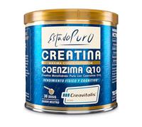Creatina Monohidrato Micronizada | 3g Creavitalis® Creatine + Coenzima Q10 CAVAQ10® + Zinc - Rendimiento Físico y Función Cognitiva - Sin Aditivos, Sabor Neutro | 30 Dosis - Estado Puro
