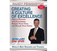 Creating A Culture Of Excellence: How To Partner With Customers,Engage Your Team And Realize Yo [USA] [DVD]