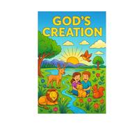 Creation Coloring Book: Coloring Book for Kids Featuring the Days of Creation, Animals, Nature, and Bible Verses