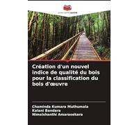 Création d'un nouvel indice de qualité du bois pour la classification du bois d'oeuvre