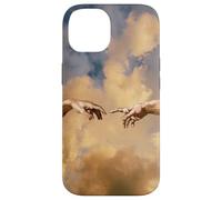 Creation of Adam Art - Funda para teléfono con diseño de Dedos de Miguel Ángel Carcasa para iPhone 14