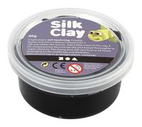 Creativ 100263 40 g Zijde Klei, Zwart (Importación USA)