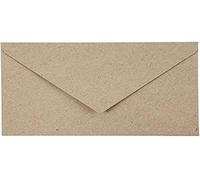 Creativ 20530 Sobres reciclados, C6 11,5x16 cm, 120 g, natural, 50 unidades, color blanco