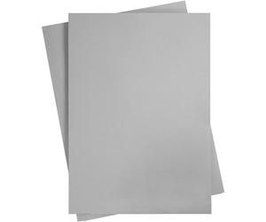 Creativ 21526 - Tarjeta de colores A2, 420 x 600 mm, 180 g, color gris acero, 10 hojas