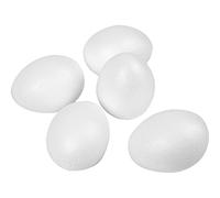 Creativ 543241 - Espuma de poliestireno (8 cm, 50 Unidades), Color Blanco