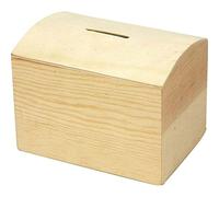 Creativ 57579 - Hucha de Madera (10 x 8 x 7 cm, 10 Unidades)