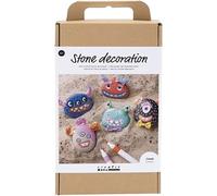 Creativ Children's Kit - Decorating Monsters Pebbles - 5 pcs