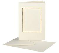 Creativ Company 23726 - Cartulinas (10 unidades), color blanco