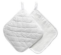 Creativ Company 444601 Potholder 4pieza(s) Blanco Algodón manopla y guante para horno - Manoplas y guantes para horno (200 mm, 4 pieza(s))