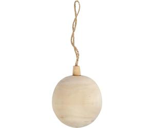 Creativ Company 55326 Ball christmas ornament Madera 1pieza(s) adorno navideño - Adornos navideños (Ball christmas ornament, Madera, 1 pieza(s), 64 mm, 64 mm)