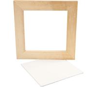 Creativ Company 8 x 20 cm 1-Piece Cotton Wood Framed Canvas Pa (Importación USA)