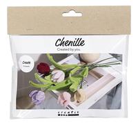 Creativ Company craft set flowers chenille wire colorful hobby (Importación USA)