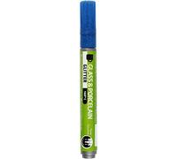 Creativ Company Glass & Porcelain Markers, Blue, One Size (Importación USA)