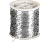 Creativ Company - Hilo de costura (100 m), color plateado
