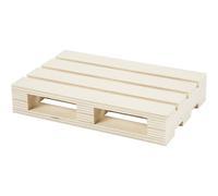 Creativ Company - Houten Mini Pallet 1st. (Importación USA) NUEVO