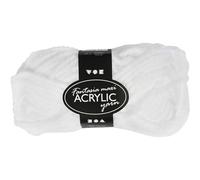 Creativ Company - Juego de fantasia hilo acrílico, color blanco