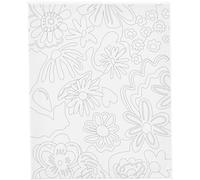 Creativ Company Lienzo de flores 24 x 30 cm - Pintura y manualidades