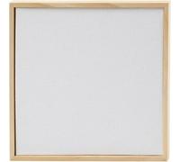 Creativ Company Panel de lona CC con marco 15.8x15.8 cm 280 gr blanco