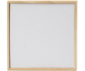 Creativ Company Panel de lona CC con marco 15.8x15.8 cm 280 gr blanco