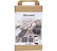 Creativ Company Set aprende macramé, Multicolor