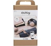 Creativ Company Starter Knitting Kit - Complete Kit Perfect for Beginners to Learn to Knit