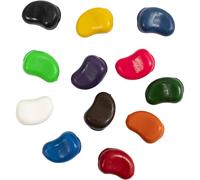 Creativ Company Wax Crayons Bean Pack of 12