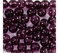 Creativ Cuentas acrílicas de cristal, morado, talla única