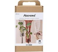 Creativ Kit de manualidades Macramé, Percha de flores, 1 paquete