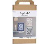Creativ Kit de manualidades Paper Art, blanco roto, 1 paquete