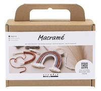 Creativ Mini Kit de Manualidades Macramé, Arco Iris, 1 paquete
