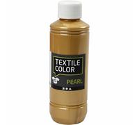 Creativ Pintura de tela de cobertura completa, color dorado, talla única