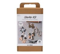 Creativ Starter Craft Kit Jewellery Clay - Make Unique Jewellery with Soft and F