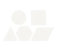Creativ Tela bordada y artículos, blanco, talla única
