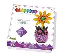 CreativaMente - Creagami - Jarrón con Flor - 739