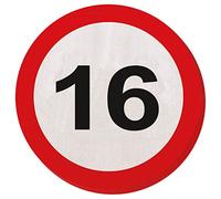 Creative 28316 Folat Party - Servilletas (1 x 20 Unidades, número Zahl 16)