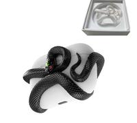 Creative 3D Snake - Funda protectora para auriculares inalámbricos Bluetooth Snakes, protege los auriculares de daños accidentales y arañazos para Air Pods Pro/Air Pods 3 (negro, Airpods Pro)