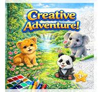 Creative Adventure! - Wildlife Collection, Volume 2: Wildlife Coloring Book for Kids Ages 3+ (Creative Adventure Collection)