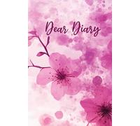 Creative Africa Space's Floral Cover Daily Diary - Book 2, 6 x 9: A Flexible Lined Journal with 365 Undated Lined Pages