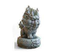 Creative Animal Pond Fountains with Water Pump, Landscaping Ornaments, Pond Water Feature, Garden Fountain Statue for Yard Courtyard Balcony