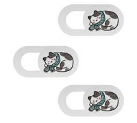 Creative Animal Webcam Covers - Protector de lente adecuado para proteger la privacidad en teléfonos, tabletas, computadoras portátiles, cubierta de cámara web