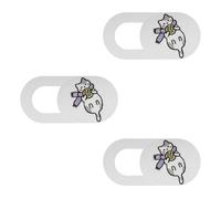 Creative Animal Webcam Covers - Protector de lente adecuado para proteger la privacidad en teléfonos, tabletas, computadoras portátiles, cubierta de cámara web