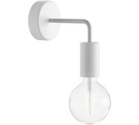 Creative Aplique de exterior en color blanco con extensión