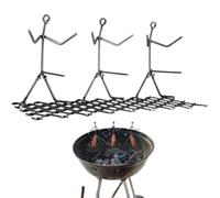 Creative "Artistic Guy" Hot Dog & Sausage Roaster - Fun Metal BBQ Skewer St